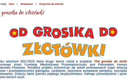 Grosik - Szkoła podstawowa w Krasińcu